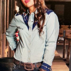 Women’s Cruel Denim Snap Shirt